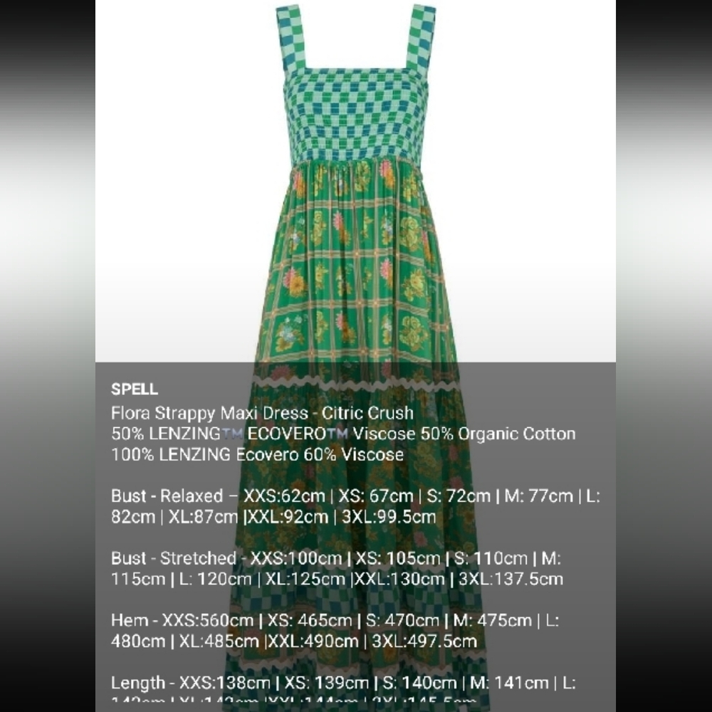 Spell Flora Strappy Maxi Dress - Picture 6 of 14